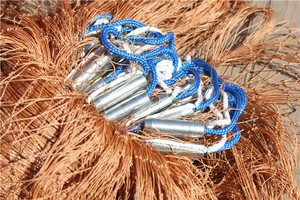 4ft-15ft 일본식 Drawstring 그물 타이어 사용 낚시 그물 - Product Image 4