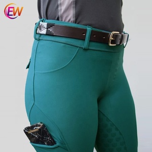 Leggings de equitación EW Horse para mujer, estilo popular, con agarre de silicona y asiento completo - Product Image 3
