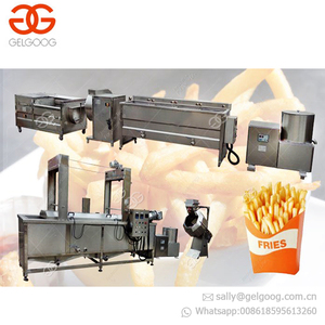 Automática Industrial frito papas fritas congeladas fabricante crujiente de patata línea de producción lays patatas fritas que h - Product Image 6