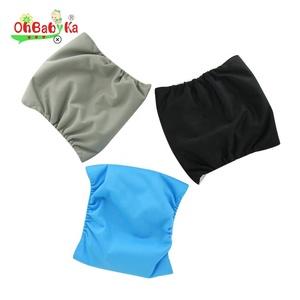 Ohbabyka 新设计防水狗尿布为男性肚脐带可洗狗尿布 - Product Image 4