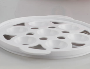 Nồi Nấu Trứng Nhanh, 14 Nồi Nấu Trứng Điện Công Suất Trứng Cho Trứng Luộc Cứng, Hoặc Trứng Ốp La - Product Image 5