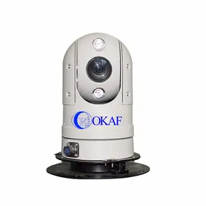 室外车载红外监控圆顶摄像机带变焦的PTZ夜视摄像机