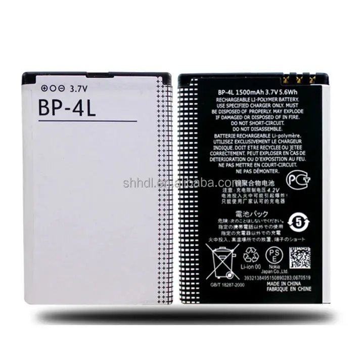 Baterías recargables para teléfono móvil, baterías de iones de litio originales para Nokia BP-4L, baratas, en Stock, venta al por mayor