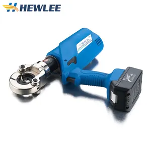 HEWLEE EZ-300 Reliable Supplier CE ISO9001 6T 18V Battery Powered Hydraulic Crimping Tool With Crimping Head 360 Degree Rotating