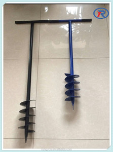 Mini-tarière manuelle en métal pour creuser des trous, <span class=keywords><strong>outil</strong></span> de jardinage et de pose de poteaux de clôture agricole, garantie 3 ans - Product Image 6