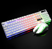 Combo de Teclado y Ratón USB con Cable 2026, Teclado Mecánico USB para Computadora