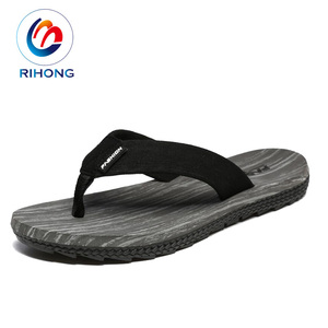 Profession Factory Hand Made Luxury logo Custom Fleece <strong>Flip</strong> <strong>Flop</strong> Sandal Men slippers <strong>Memory</strong> <strong>Foam</strong> - Product Image 1