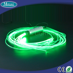 Color kit de luz de fibra óptica para la decoración del coche con el lado suave de fibra que emite e ilustrador - Product Image 1