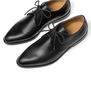 Occasione formale Lace Up Derbies Pattini di Vestito <span class=keywords><strong>Donna</strong></span> Scarpe Genuino Pattini di Vestito di Cuoio Delle Donne - Product Image 2