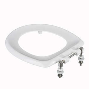 Asiento de inodoro Duroplast Urea, cubierta de inodoro de forma estándar, compatible con la mayoría de los asientos de baño - Product Image 1