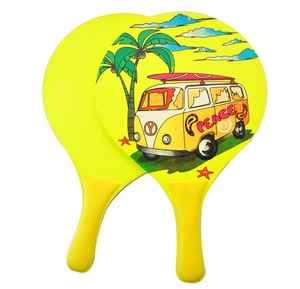 Customizable Wooden <strong>Beach</strong> Tennis <strong>Racket</strong> Set Bat And Ball Paddle Racquets For <strong>Beach</strong> Sports - Product Image 3