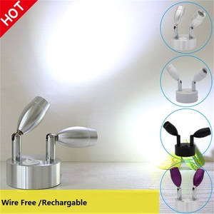 <span class=keywords><strong>Faretto</strong></span> LED a Batteria Ricaricabile 2W/6W a Doppia Testa per Armadietto, <span class=keywords><strong>Portatile</strong></span> e Rotante, 7-8 Ore di Autonomia - Product Image 2