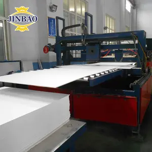 JINBAO lembar plastik kepadatan tinggi 18mm 15mm 12mm 20mm PVC celuka papan panel lembaran valas papan busa PVC untuk kabinet dapur