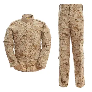 Atacado excedente militar Digital deserto camuflagem do exército roupas formais tático uniforme de combate