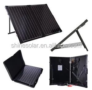 Panel solar plegable de células solares, 60W, 80W, 100W, 120W, 150W, 12V, venta directa de fábrica en China
