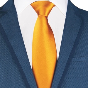 Homme Mode Élégant 100% Fait main en soie Orange Jaune Paisley Plaid <span class=keywords><strong>Cravate</strong></span> <span class=keywords><strong>Dorée</strong></span> - Product Image 3