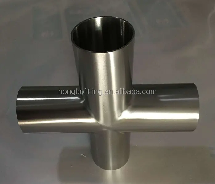 3A stainless steel cross in sanitary grade