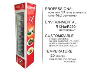 Réfrigérateur vertical Meisda 105L, vitrine pour boissons, réfrigérateur commercial - Product Image 4