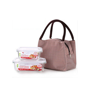Sac à <span class=keywords><strong>Lunch</strong></span> Portable pratique, pour pique-nique bureau, promo boîte à <span class=keywords><strong>Lunch</strong></span>, refroidisseur - Product Image 4
