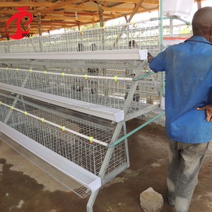 A Type Poultry Farming 3 Tiers <strong>Cheap</strong> Layer <strong>Cage</strong> Battery Chicken <strong>Price</strong> <strong>Cages</strong> in Algeria - Product Image 3