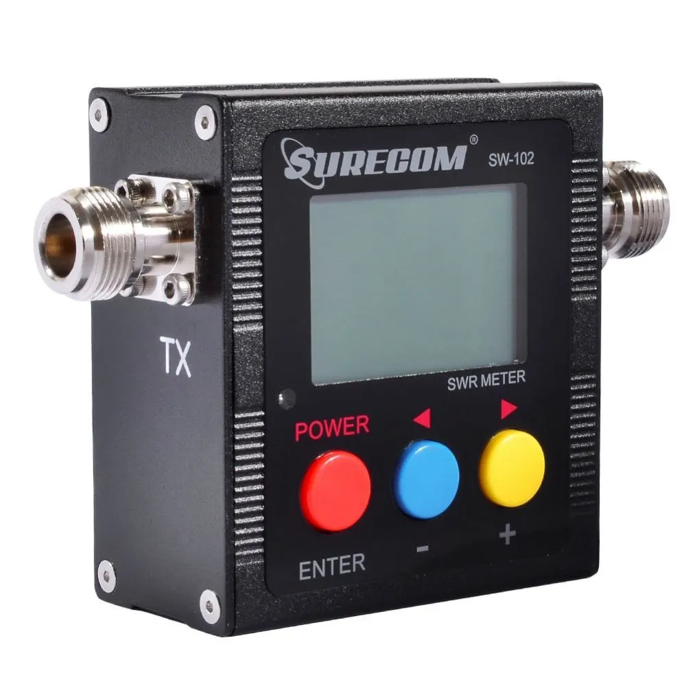 Surecom SW-102 125-525Mhz Digitale Vhf/Uhf Antenne 2-weg Radio Vermogen Swr Meter