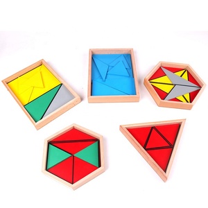 8 Pcs Trẻ Em Bán Buôn Thiết Montessori Đồ Chơi Giáo Dục Mầm Non Montessori Trợ Giảng Dạy - Product Image 3