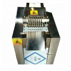 Frozen meat with bone dicer machine automatic beef Mutton meat cube cutting machine