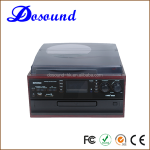 TR-19PCD: profesional vintage diseño vinilo con USB grabar CD am FM Radio cassette - Product Image 1