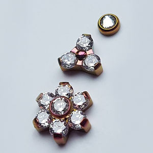 <span class=keywords><strong>Anodizado</strong></span> de color ASTM F136 de <span class=keywords><strong>titanio</strong></span> joyería <span class=keywords><strong>Piercing</strong></span> del cuerpo - Product Image 2