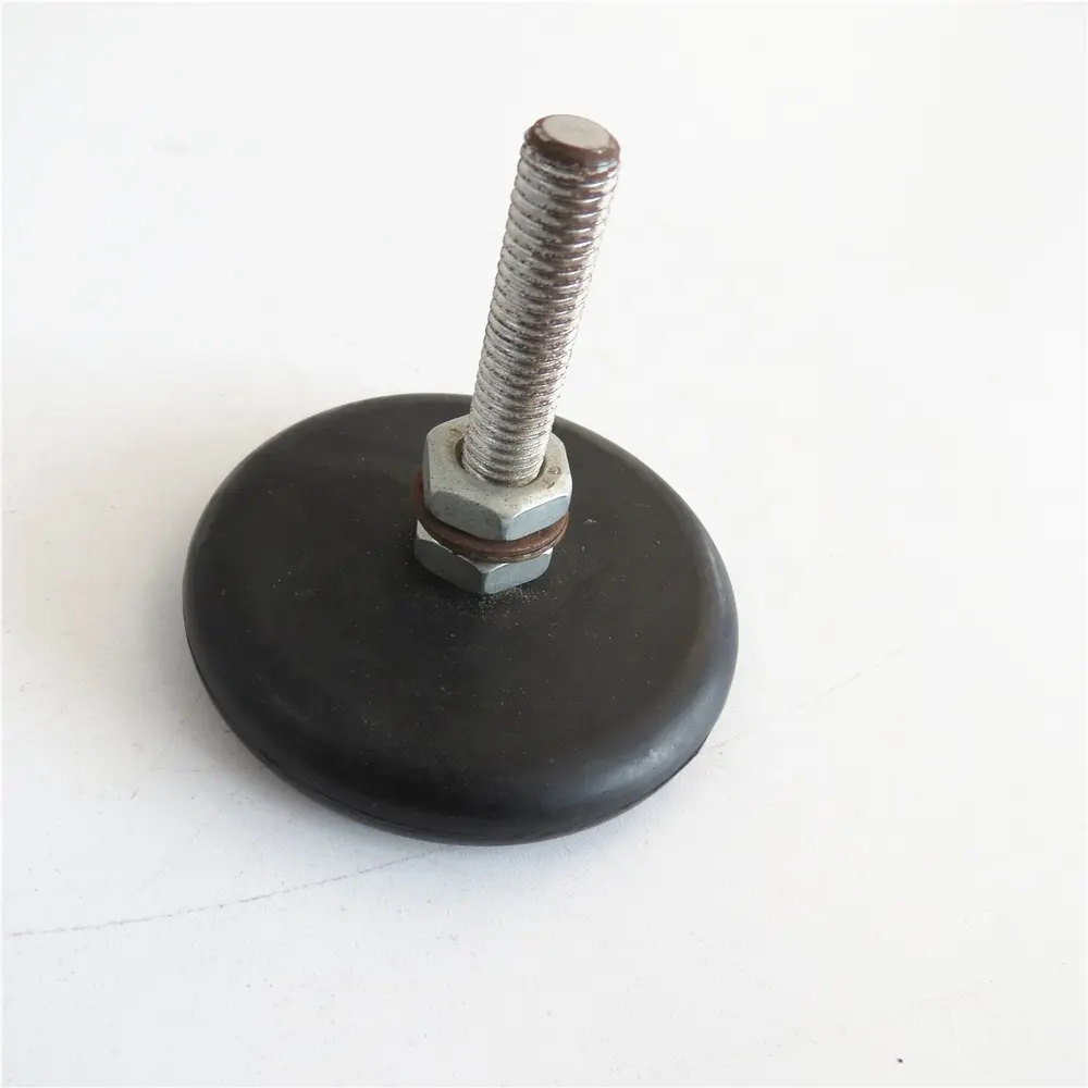 Customized cheap cost rubber furniture leveling feet hardware bolt, Leveler furniture foot