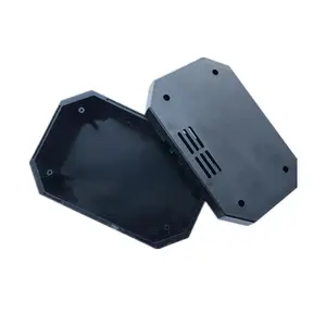 Black/blue abs power box for electronic device plastic products custom processing