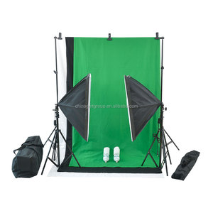 Ánh sáng đứng nhiếp ảnh thiết lập với Backdrop <span class=keywords><strong>Kit</strong></span> thép không gỉ OEM nhiếp ảnh <span class=keywords><strong>Kit</strong></span> - Product Image 1