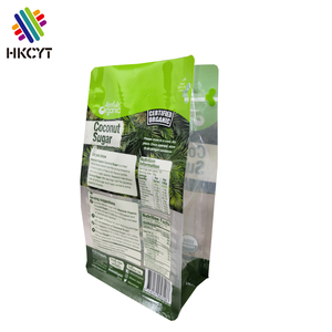 ถุงบรรจุอาหารลามิเนตใสมีซิปล็อกด้านล่างเกรดอาหารเกรดอาหารสำหรับใส่ข้าวน้ำตาลแป้งมันสำปะหลัง - Product Image 3