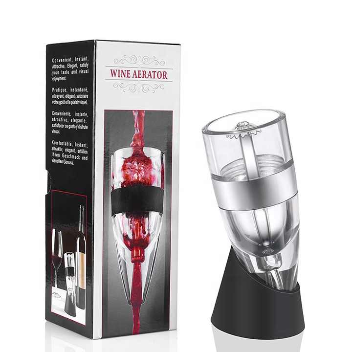 Aireador Decantador De Vino,Juego De Vertedor Con Filtro Para