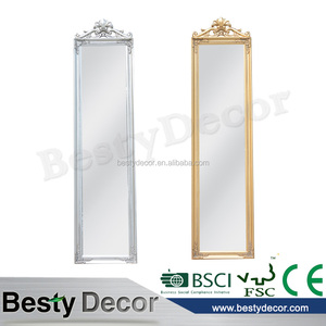 Specchio da Terra con Cornice Lunga <span class=keywords><strong>Kare</strong></span> <span class=keywords><strong>Design</strong></span>, Grande Specchio con Cornice Dorata - Product Image 3
