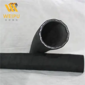 oil resistant nylon cotton braid rubber hydraulic hose SAE100 R5 pipe