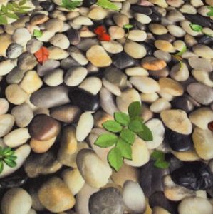 Beau tapis de sol en vinyle PVC floral 3D Polyester lavable et rembourré pour un usage domestique - Product Image 3