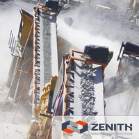 Zenith Fine Sand Circle Vibrations sieb Erz anwendung mit Kern komponenten Lager motor Getriebe Zahnradpumpe Motor