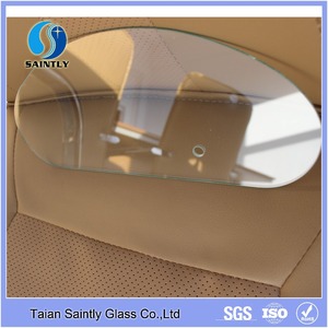 3mm/4mm/5mm abnormity tempered clear float glass for automobile instrument panels - Product Image 1