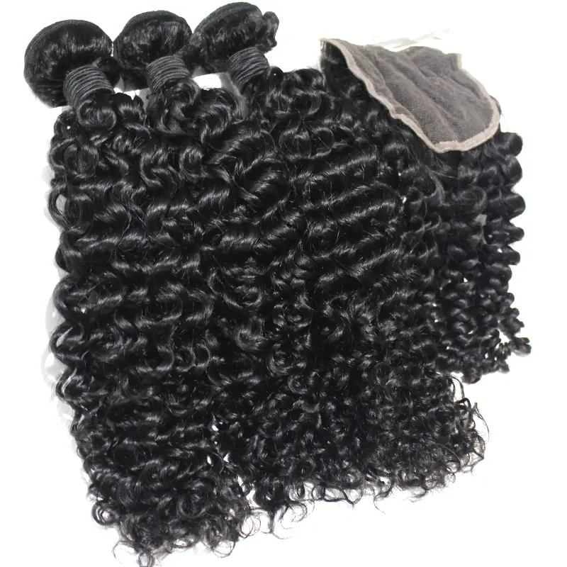 Large Stock Mink Hair Raw 100% Virgin Top grade Curly Buy Malaysian Hair