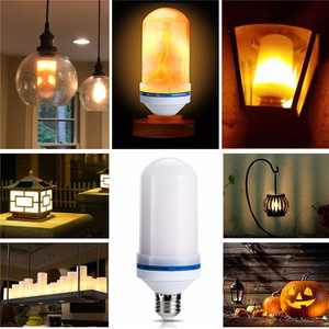 E27 Luz Ardiente <span class=keywords><strong>Efecto</strong></span> Fuego Decorativo Parpadeo Led <span class=keywords><strong>Llama</strong></span> <span class=keywords><strong>Efecto</strong></span> Lámpara Bombillas para Eventos de Halloween Escenario Decoración de Navidad - Product Image 5