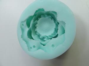 HC0023 3d flor de loto, moldes de jabón hecho a mano silicona vela moldes apartamenty przy