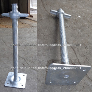 andamios jack base hueca/Husillos con placa de pié para andamios y cimbras - Product Image 5