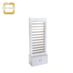 nail polish counter display stand with nail salon interior design for industrial wood cabinet nail salon table