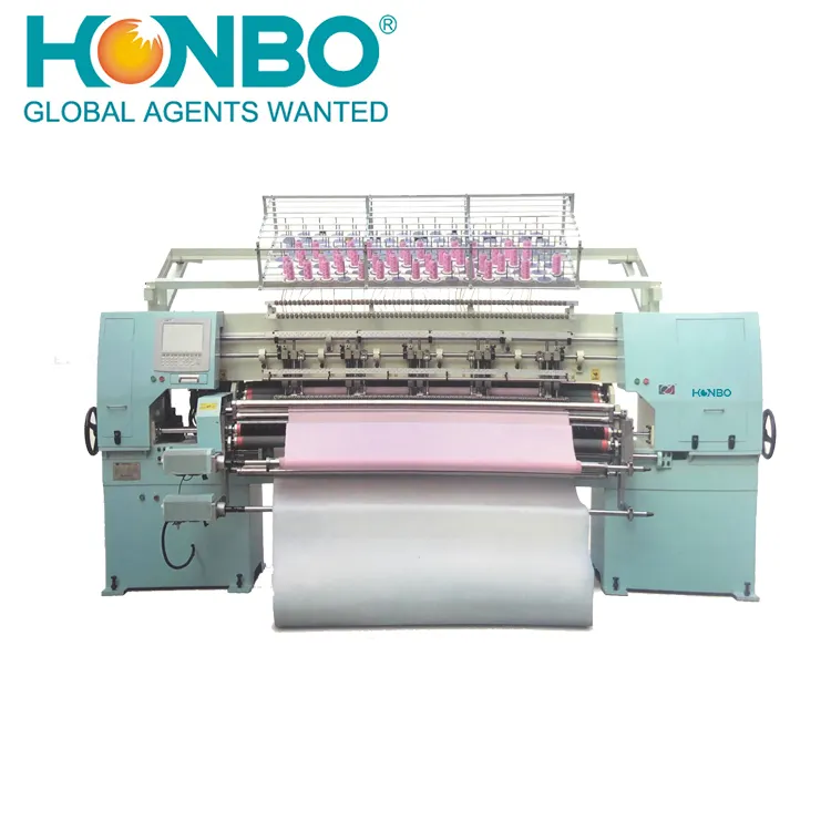 HB-128 ''3 Naald China Textiel Quilten Machine Fabriek Directe Verkoop Multi-Naald Quilten Machine