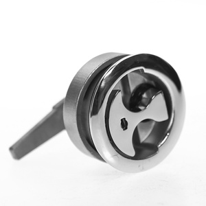 ZD स्टेनलेस स्टील समुद्री सामान 1.5 "नाव हैच मोड़ ताला कुंडी - Product Image 1