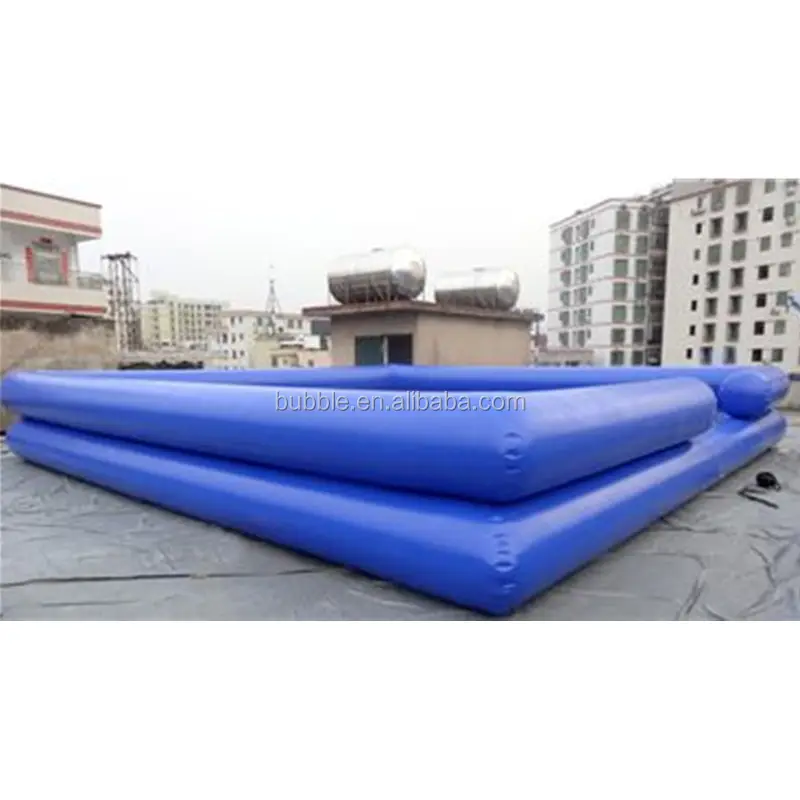Latest craze inflatable pool big inflatable swimming pool for hire business