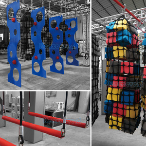 Parcours d'obstacles intérieur pour enfants guerrier ninja avec structure en aluminium - Product Image 2