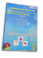 Colorking haute qualité 108 grammes A4 A3 taille tasse t-shirt colorant Sublimation papier d'impression papier de transfert de chaleur