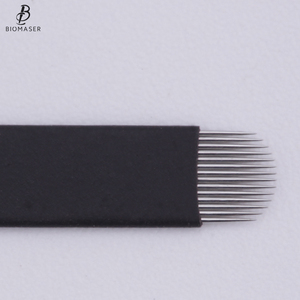 De alta calidad de Super negro Biomaser bordado ceja Microblading agujas afiladas Micrblading cuchillas para <span class=keywords><strong>tatuaje</strong></span> - Product Image 5